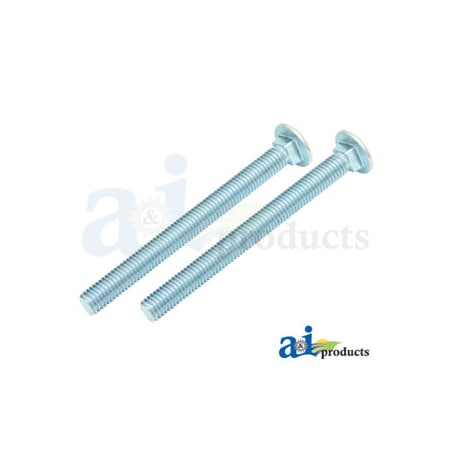 A & I Products 1/2"x5" Carriage Bolt 5.75" x1" x1" A-VLG2383